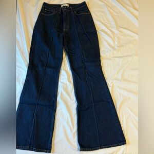 Abercrombie Curve Love Women's High Rise Vintage Flare Jean